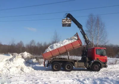 Wywóz śniegu Łódź